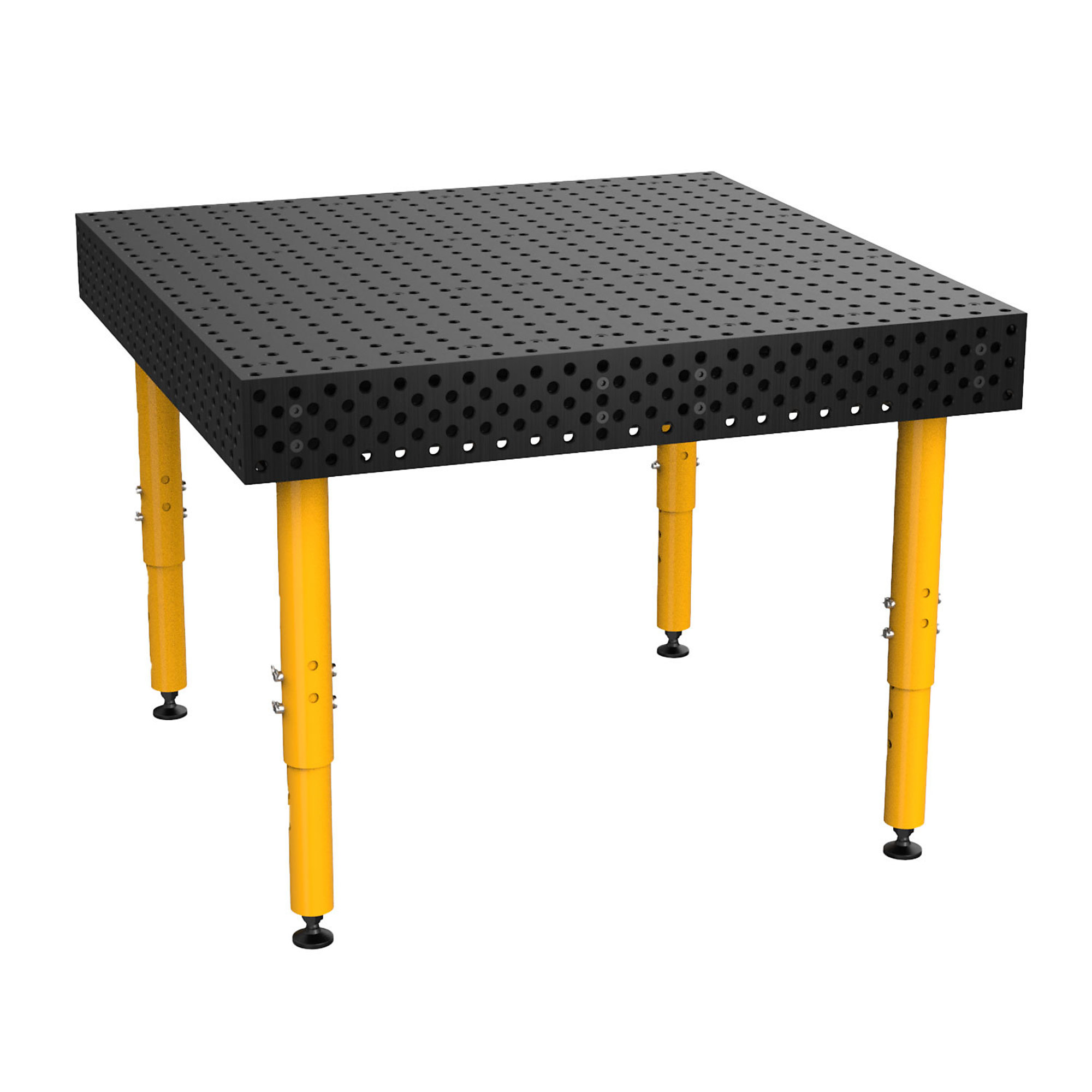 Strong Hand Tools Buildpro Welding Table, Capacity 1500lb., 48in. x 48in., Model# TA5-4848Q-B1